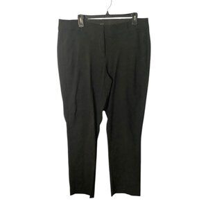 Lane Bryant The Allie Black Stretch Tapered Crop Pants‎ Woman Size 16 Short
